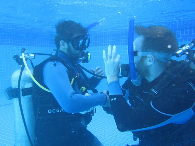 Curso de buceo